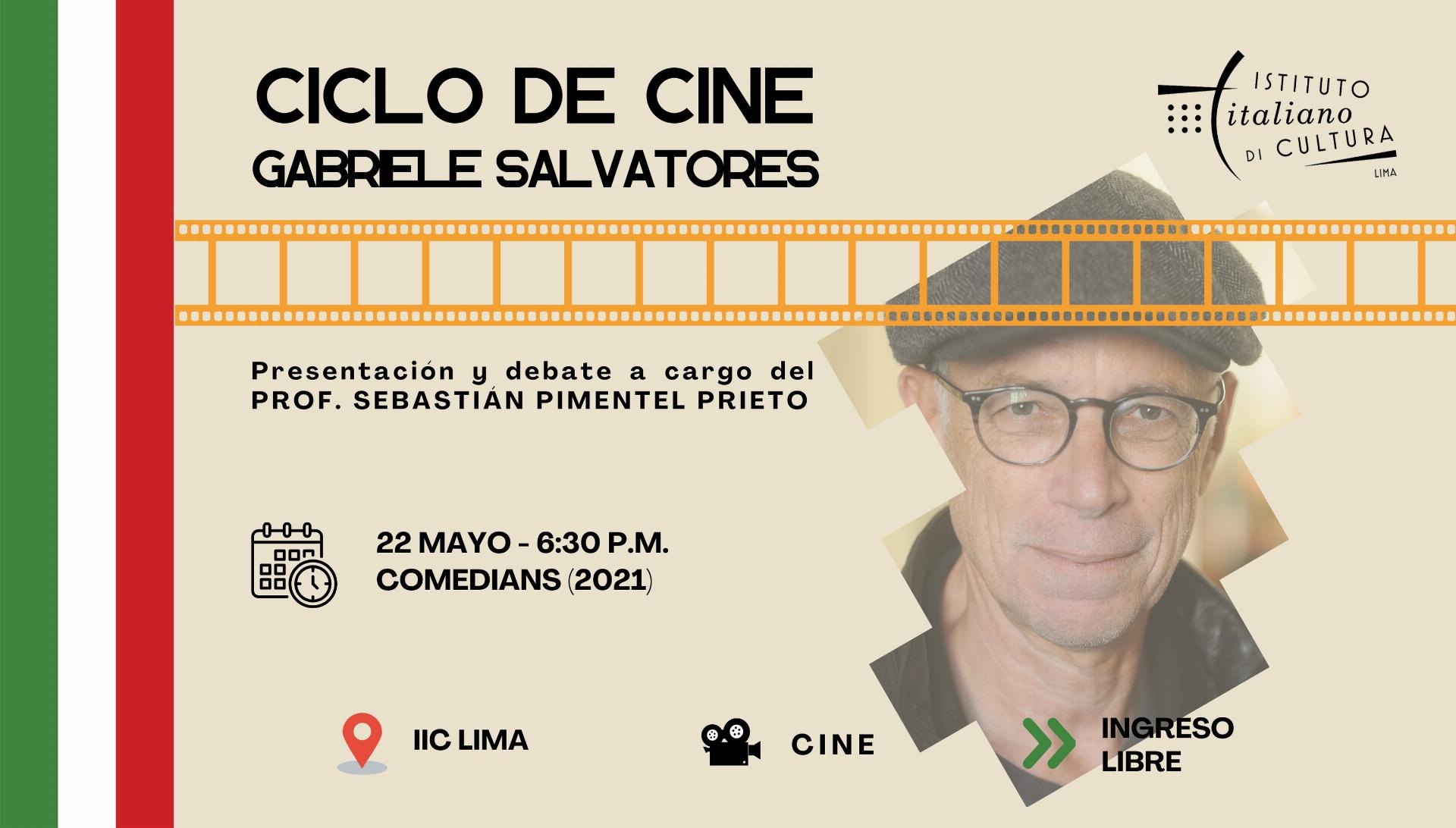 Ciclo de Cine Gabriele Salvatores_Comedians web IIC