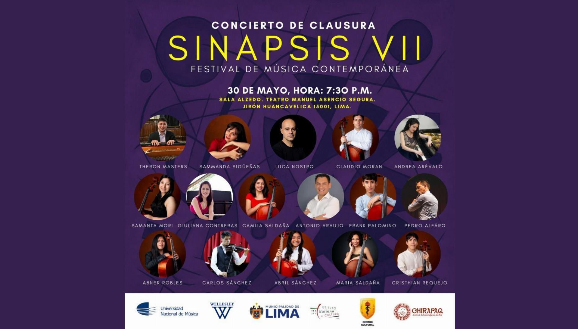 Concierto de clausura Sinapsis